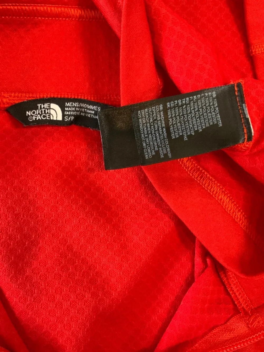 The North Face Half Zip Textured Performance Long Sleeve Pullover